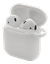 Picture of Dėklas DELTACO AirPods, silikoninis, baltas / MCASE-AIRPS002