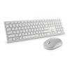 Picture of Dell | Keyboard and Mouse | KM5221W Pro | Keyboard and Mouse Set | Wireless | Mouse included | RU | m | White | 2.4 GHz | g