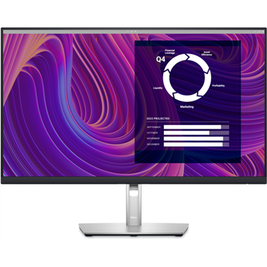 Picture of Dell | Monitor | P2723D | 27 " | IPS | QHD | 16:9 | 60 Hz | 5 ms | 2560 x 1440 | 350 cd/m² | HDMI ports quantity 1 | Black | Warranty 60 month(s)