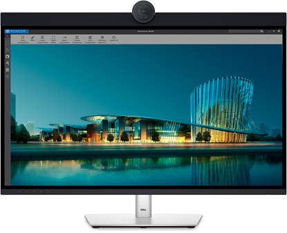 Attēls no DELL UltraSharp U3224KBA LED display 80 cm (31.5") 6144 x 3456 pixels 6K Ultra HD LCD Black, Silver