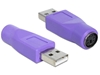 Picture of Delock Adapter USB Type-A male > PS/2 female