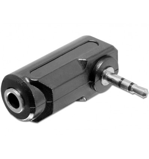 Picture of Delock Adapteris Audio Stereo jack 2.5mm M   3.5mm 3pin F, 90