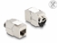 Attēls no Delock Keystone Module RJ45 jack to LSA Cat.6A STP with locking clip and cable tie-free