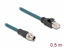 Изображение Delock M12 Adapter Cable X-coded 8 pin male to RJ45 male 50 cm