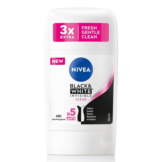 Picture of Dezodorants Nivea Black&White Invisible Clear 50ml