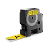 Picture of Dymo D1 24mm Black/Yellow labels 53718