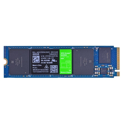 Изображение Dysk SSD WD Green SN350 500GB M.2 2280 PCI-E x4 Gen3 NVMe (WDS500G2G0C)