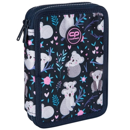 Picture of Double decker school pencil case with equipment Coolpack Jumper XL Dreaming Koala