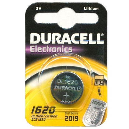 Picture of Elementai DURACELL CR1620, 1vnt., litis, 3V