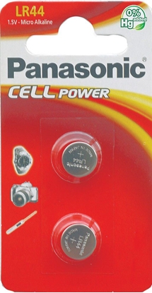 Attēls no Elementai Panasonic Batteries LR-44L/2B