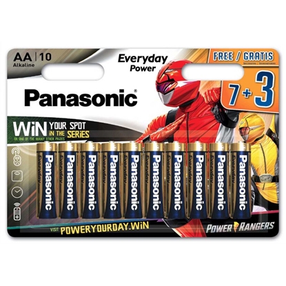 Attēls no Panasonic Everyday Power battery LR6EPS/10BW (7+3)