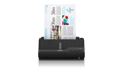 Picture of Epson ES-C320W ADF + Sheet-fed scanner 600 x 600 DPI A4 Black