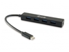Picture of Equip 128954 interface hub USB 3.2 Gen 1 (3.1 Gen 1) Type-C 5000 Mbit/s Black