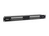 Изображение Equip 16-Port Cat.6 Shielded Patch Panel, Black