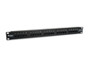 Изображение Equip 25-Port Cat.3 RJ45 ISDN Patch Panel, Black