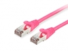 Picture of Equip Cat.6 S/FTP Patch Cable, 0.25m, Pink