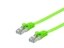 Изображение Equip Cat.6A U/FTP Flat Patch Cable, 10.0m, Green