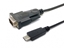 Attēls no Equip USB-C to Serial (DB9) Cable, M/M, 1.5m