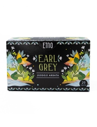 Attēls no Etno black tea Earl Grey 40g (2gx20 pieces)