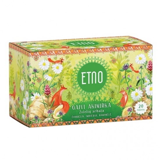 Изображение ETNO Fresh Moment with Ginger 38g (1.8g x20 pcs.)