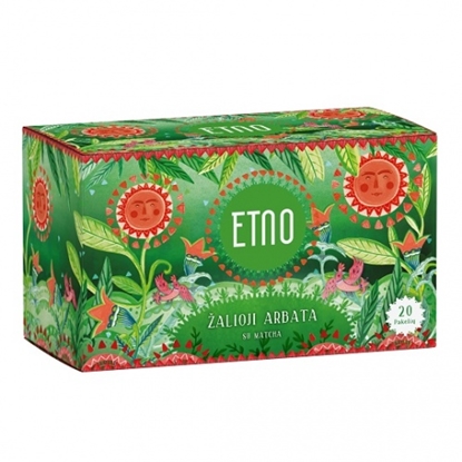 Attēls no ETNO Green Tea with Macha 40g (2gx20 pcs.)