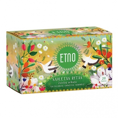 Изображение ETNO Sunny morning with sea buckthorn herbal tea 40g (2 x 20 pcs.)