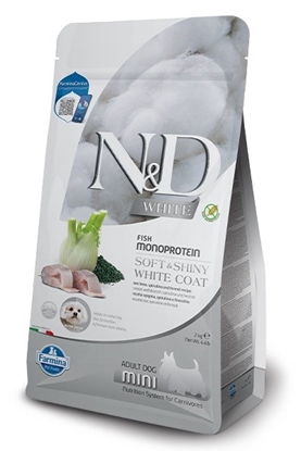 Изображение FARMINA N&D Sea Bass, Spirulina and Fennel Adult Mini - dry dog food - 2 kg