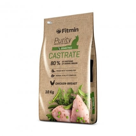 Picture of FITMIN Cat Purity Castrate - dry cat food - 10 kg