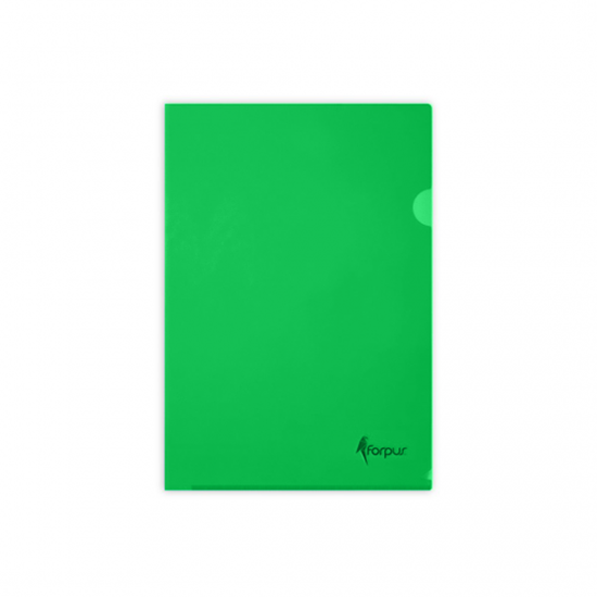Изображение Folder L Forpus, A4, 180 microns, green, plastic