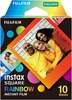 Picture of Fujifilm | Instax Square Rainbow (10) Instant Film | 72 x 86 mm | 2.4 x 2.4" Image Area; 3.4 x 2.8" Print Size | Quantity 10