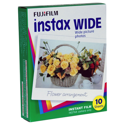 Picture of Fujifilm | Instax Wide Glossy (10pl) Film | 108 x 86 mm | Quantity 10