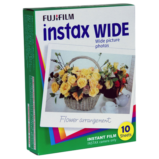 Изображение Fujifilm | Instax Wide Glossy (10pl) Film | 108 x 86 mm | Quantity 10