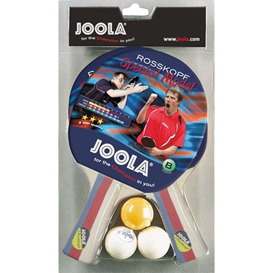 Изображение Galda tenisa komplekts JOOLA 2 raketes 3 bumbiņas