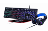 Picture of Gembird 4-in-1 Backlight Gaming Kit Phantom Black