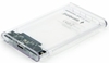 Изображение Gembird HDD/SSD enclosure 2.5 SATA USB 3.0 Transparent