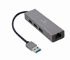 Picture of Gembird USB AM Gigabit Network Adapter with 3-port USB 3.0 hub
