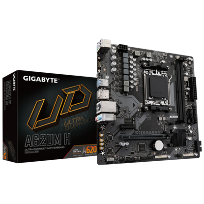 Picture of Gigabyte A620M H (rev. 1.0) AMD A620 Socket AM5 micro ATX