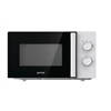 Изображение Gorenje | Microwave Oven | MO20E1WH | Free standing | 20 L | 800 W | Grill | White