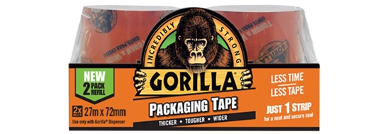 Picture of Gorilla tape Packaging Tape 2x27m