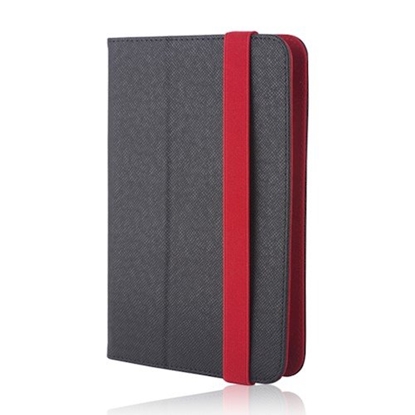 Attēls no GreenGo Orbi Universal Tablet Case For 9 -10 inches Black-Red