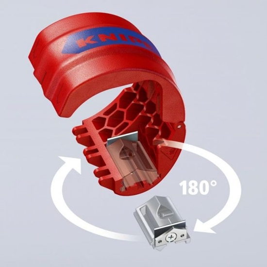 Изображение Griezējs plastm.caurulēm 20-50 mm KNIPEX BIX