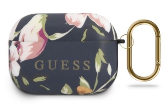 Picture of Guess GUACAPTPUBKFLO3 Silicone Headset Holder Bag For Airpods Pro Floral N.3
