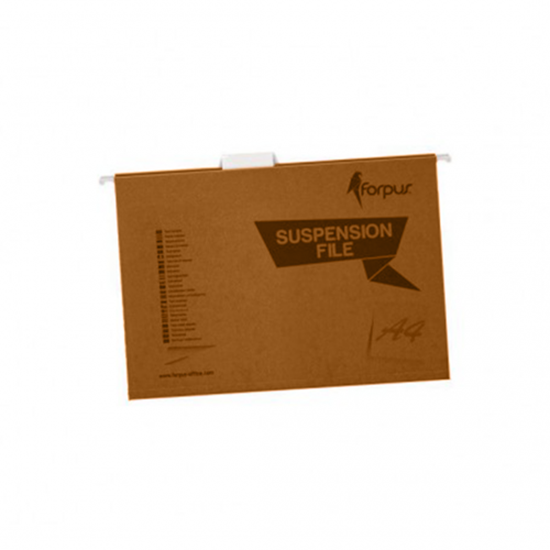 Picture of Hanging file folder Forpus, A4, brown Kraft