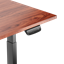 Attēls no Adjustable Height Table Up Up Bjorn Black, Table top M Dark Walnut