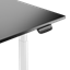 Изображение Adjustable Height Table Up Up Bjorn White, Table top L Black