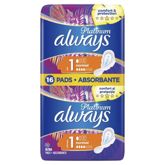 Picture of Hig.paketes Always Pad Ultra Platinum Normal Duo 16gab.