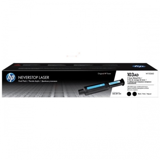 Picture of HP 103AD Reload Kit 2-Pack Black