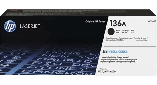 Изображение HP 136A (W1360A) toner cartridge, Black (1150 pages)