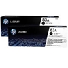 Picture of HP 83A 2-pack black toner cartridge for LaserJet M201, M125, M127, M225 (1.500 pages)