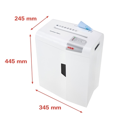 Picture of HSM shredstar X6pro document shredder, 2 x 15 mm + separate CD-cutting mechanism